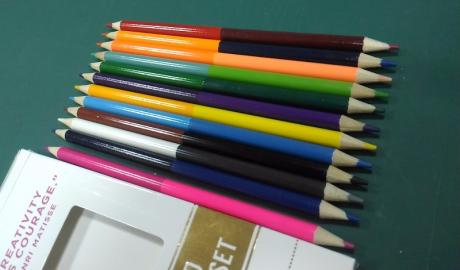 12支24色雙頭彩色鉛筆