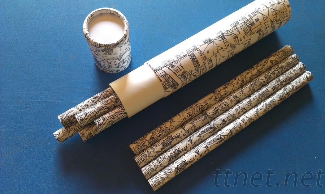 5入筒裝大圓桿鉛筆