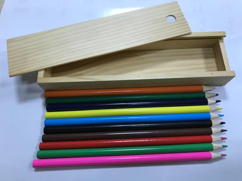彩色鉛筆10色 木盒裝禮盒|鉛筆工廠