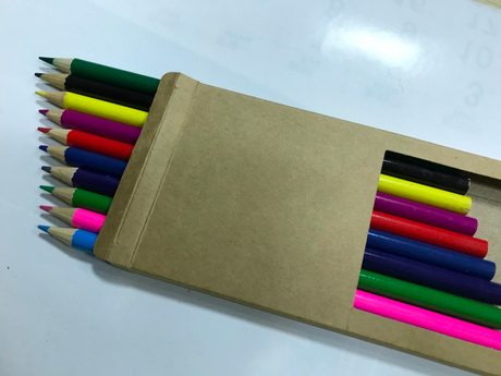 彩色鉛筆10色 環保紙盒包裝